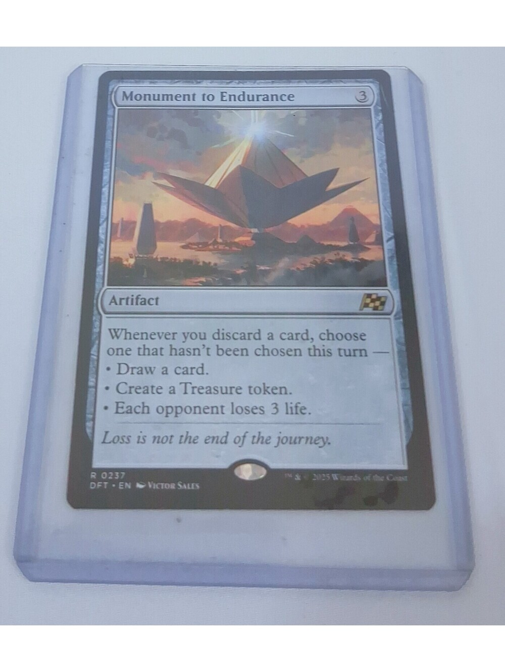 Monument to Endurance 237 Rare Aetherdrift Magic: The Gathering Near Mint